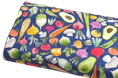 Click to order custom made items in the Vegetables fabric
